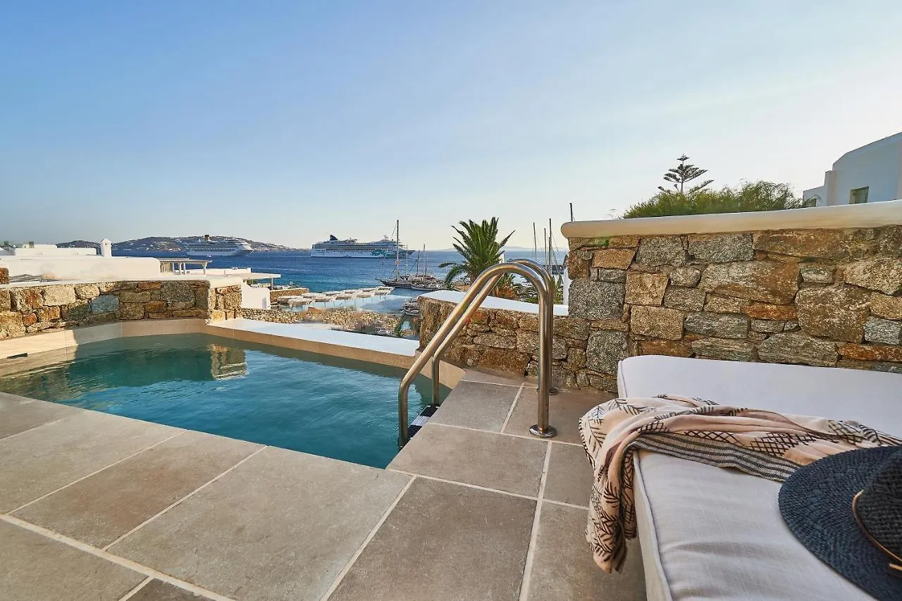 شقة Aqua Mykonos Suites - Adults Only تورلوس اليونان